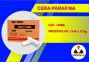 Cera Parafina.